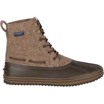 Sperry Huntington Duck Hnede - Panske Zimne Topanky